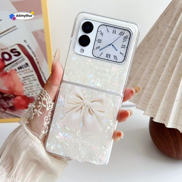 Suitable for Nora Flip Phone Case Huawei nova flip Shell Pattern Butterfly Cartoon Folding Protective Cover ddmythur
