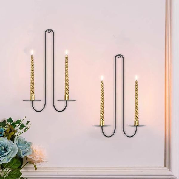 Cross border wall mounted tray double ended black wedding vintage wall hung candle holder scented candle holder
Cross border wall mounted tray double ended black wedding vintage wall hung candle holder scented candle holder