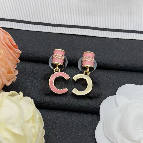 Designer Earrings Luxury Crystal Enamel Letter Earrings Gold Plated Silver Plated Earrings Flowers Brass Copper Seal Women Men Party Fashion Jewelry
Designer Earrings Luxury Crystal Enamel Letter Earrings Gold Plated Silver Plated Earrings Flowers Brass Copper Seal Women Men Party Fashion Jewelry