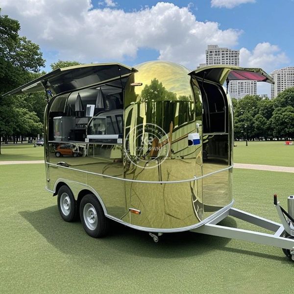 Stainless Steel Customized Mobile Food Truck Pizza Hot Dog Ice Cream Coffee Concession Food Cart with Full Kitchen
Stainless Steel Customized Mobile Food Truck Pizza Hot Dog Ice Cream Coffee Concession Food Cart with Full Kitchen