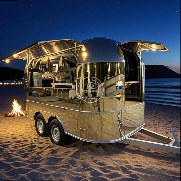 Street Trailer Coffee Van Catering Cart Burgers Fries BBQ Bus Mobile Food Truck with DOT Certification
Street Trailer Coffee Van Catering Cart Burgers Fries BBQ Bus Mobile Food Truck with DOT Certification