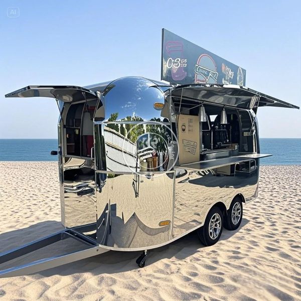 Custom Mobile Fast Food Truck Commercial Catering Coffee Trailer Bar BBQ Food Trailers with Full Kitchen Equipments
Custom Mobile Fast Food Truck Commercial Catering Coffee Trailer Bar BBQ Food Trailers with Full Kitchen Equipments