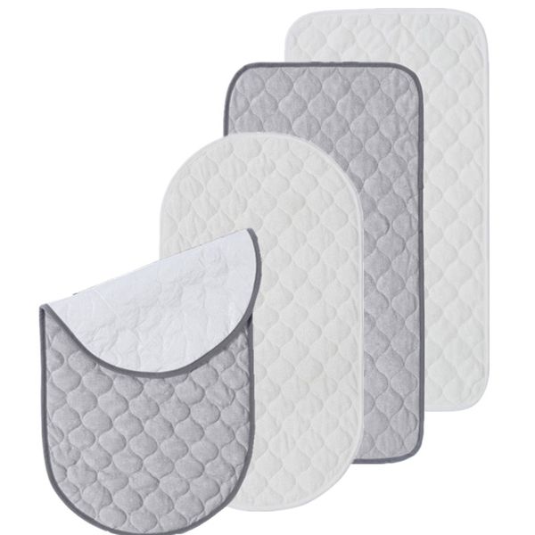 Reusable Baby Diapers Changing Mats Waterproof Bamboo Liner Newborn Nappy Changing Pat Mattress for Girls Boys Floor Play Mat