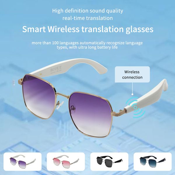 Polarized Bluetooth sunglasses, suitable for both men and women, sports sm, built-in microphone and open music speaker, art glasses
Polarized Bluetooth sunglasses, suitable for both men and women, sports sm, built-in microphone and open music speaker, art glasses
