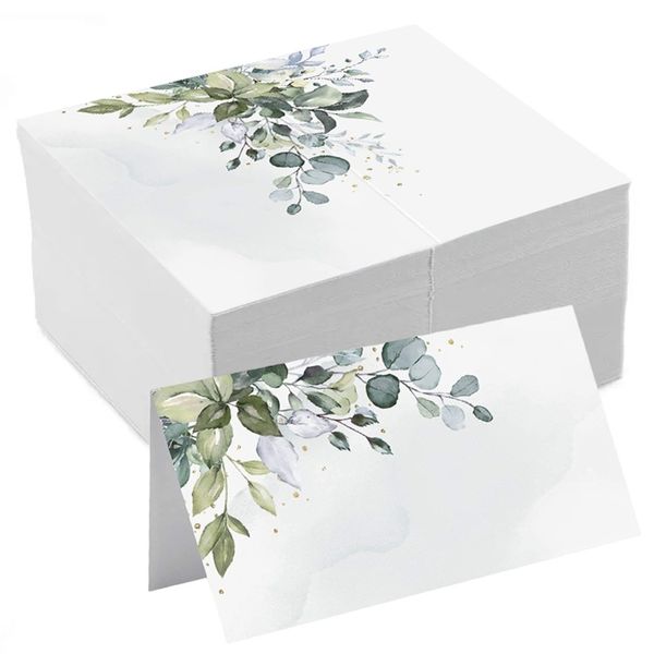 20/50/100pcs Wedding Seating Number Card Fresh Style Name — compare prices at CompareOffers