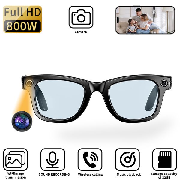 LIGE Camera Smart Sunglasses Video Recording AI Photo Recognition Eyeglasses Wireless Call Glasses Sports Headphones AI smart glasses Touch control 
LIGE Camera Smart Sunglasses Video Recording AI Photo Recognition Eyeglasses Wireless Call Glasses Sports Headphones AI smart glasses Touch control