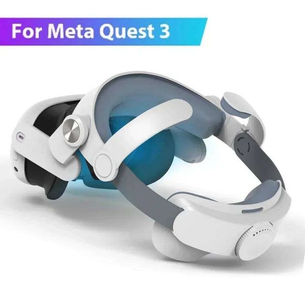 Replaceable Elite Meta VR Headset Improve Comfort Adjustable Head Strap For Quest 3 Accessories Helmet
