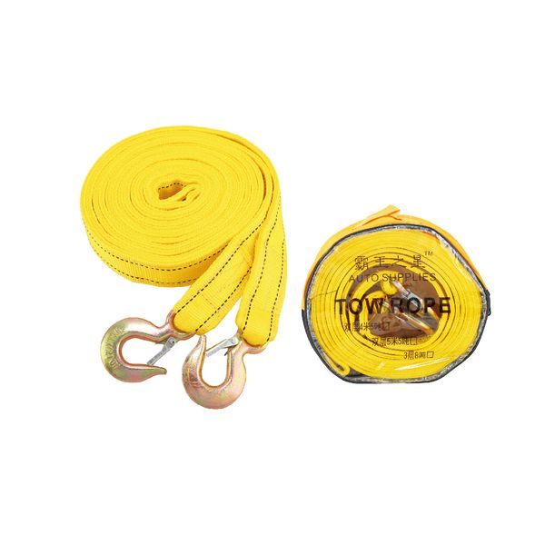 Trailer rope 6-meter towing rope is a must-have product for self driving tourism. Car mounted rope, off-road towing rope