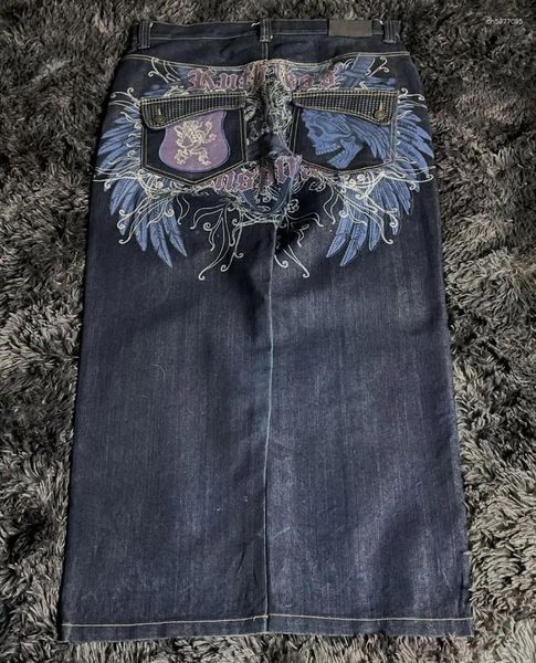 Men's Jeans Retro Y2K Harajuku Oversized Pattern Design Trendy Gothic High Street Versatile Fashion Hip-hop Casual Pants, A1
Men's Jeans Retro Y2K Harajuku Oversized Pattern Design Trendy Gothic High Street Versatile Fashion Hip-hop Casual Pants, A1