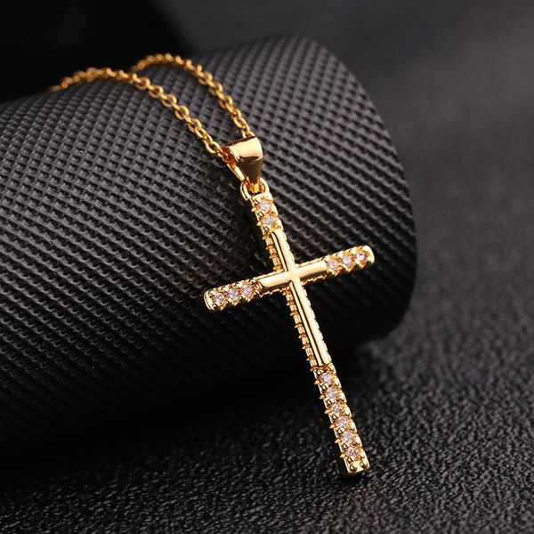 Retro punk cross necklace - unique zirconium cross pendant - rare titanium steel collar necklace
Retro punk cross necklace - unique zirconium cross pendant - rare titanium steel collar necklace