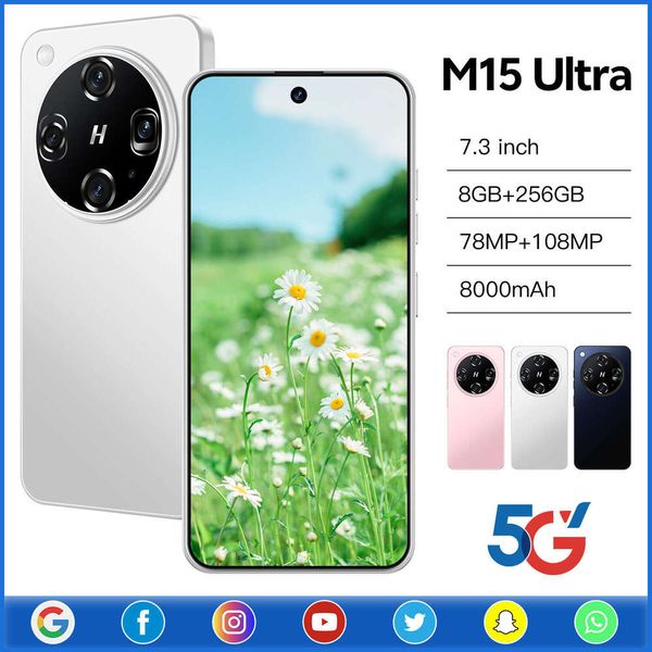 A2 I15 I16 5G Phone X8 Ultra Memory 8+256GB Octa-core 13.0million Pixel Android 10
