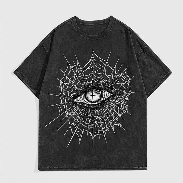High Street Vintage Distressed Short T-Shirt Unisex Summer Washed Casual Pure Cotton Trendy Brand Half Sleeve, Black
High Street Vintage Distressed Short T-Shirt Unisex Summer Washed Casual Pure Cotton Trendy Brand Half Sleeve, Black