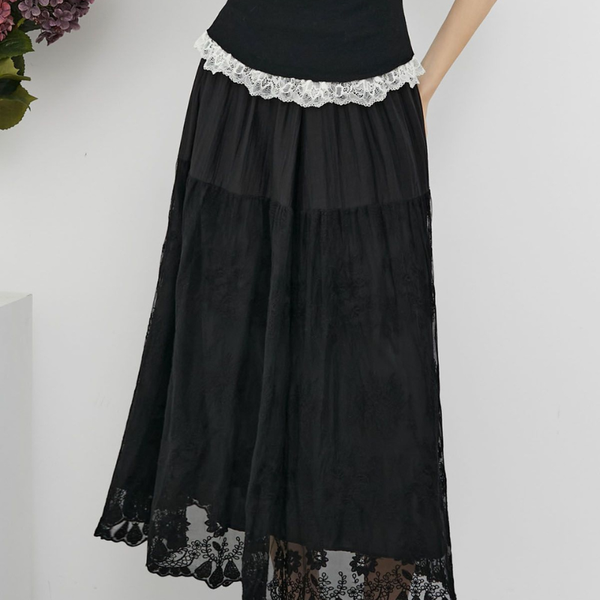 Chic & Cozy Lace Sk…