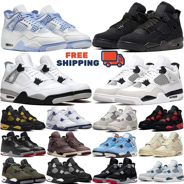 Free Shipping 4s designer trainers basketball shoes men women Forget Me Not military black cat white cement university blue outdoor sports outdoor trainer sneakers, Multi
Free Shipping 4s designer trainers basketball shoes men women Forget Me Not military black cat white cement university blue outdoor sports outdoor trainer sneakers, Multi