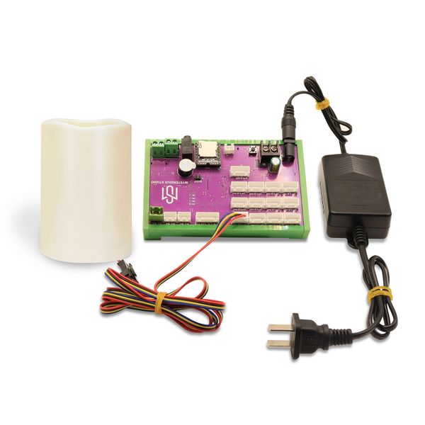 Mysterious Studio Secret Room Escape Game Mechanism Props Electronic Puzzle Sequential Blow Bright Version Small Candle Order