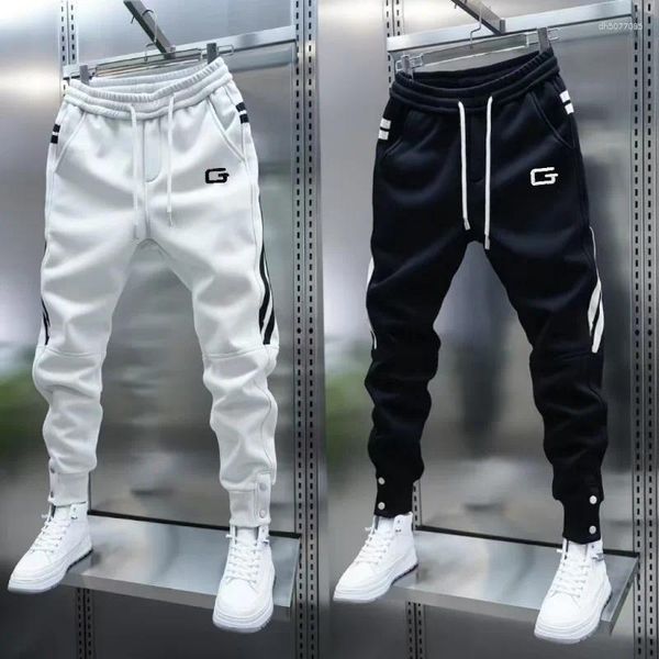 Men's Pants Spring Black Joggers Korean High Street Sports Trousers Cotton 9-Minute Sweatpants Fashionable Clothing 2025, Black-565
Men's Pants Spring Black Joggers Korean High Street Sports Trousers Cotton 9-Minute Sweatpants Fashionable Clothing 2025, Black-565