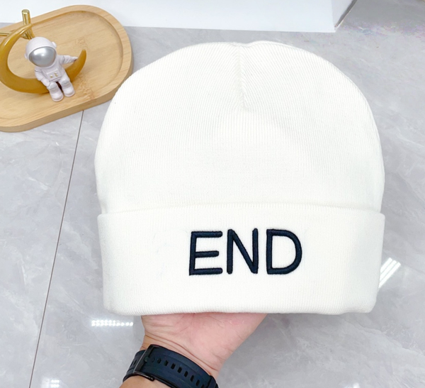 White Letter Beanie…