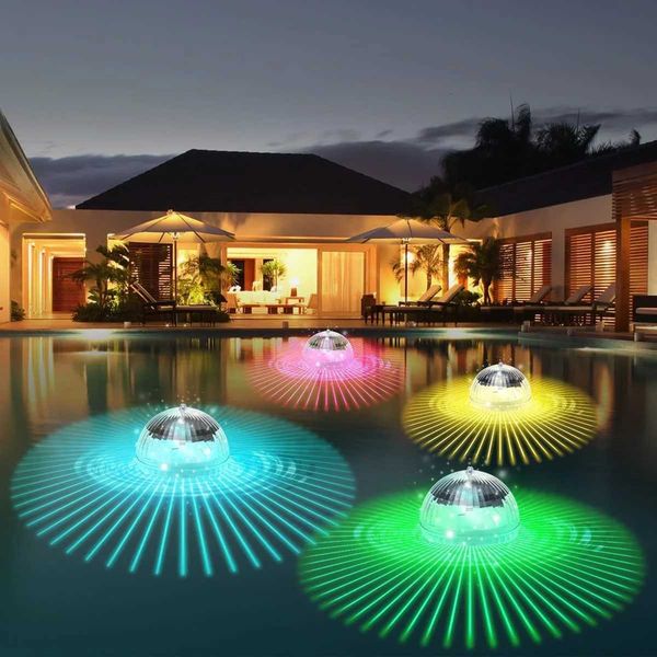 Solar Floating Lights Swimming Pool Waterproof LED Solar Power Multi Color Changing Water Float Lamp For Fish Tank Pond X250715