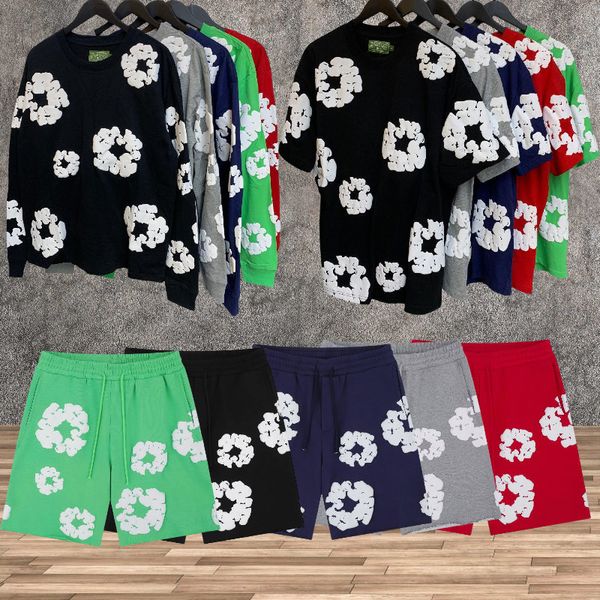 Mans T Shirts and Shorts Sets Designer Casual Tshirrt Pants Foam Fashion Street Vacation 5 Colors, Black 
Mans T Shirts and Shorts Sets Designer Casual Tshirrt Pants Foam Fashion Street Vacation 5 Colors, Black