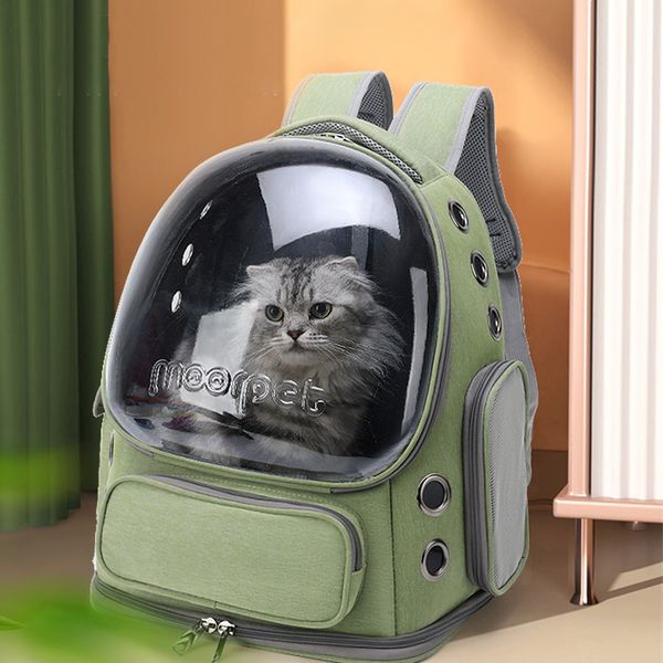 Beni Pet Durable Cat Backpack Style Carrier - Spacious Design with Enhanced Ventilation for Pets, Olive
Beni Pet Durable Cat Backpack Style Carrier - Spacious Design with Enhanced Ventilation for Pets, Olive