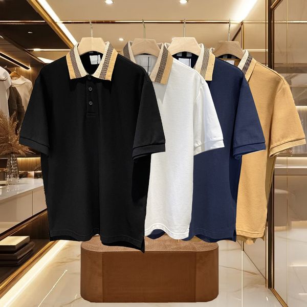 High-quality designer men' T-shirt, men' polo shirt, men' classic checkered short-sleeved polo shirt with embroidered lapel, business shirt, Black
High-quality designer men' T-shirt, men' polo shirt, men' classic checkered short-sleeved polo shirt with embroidered lapel, business shirt, Black