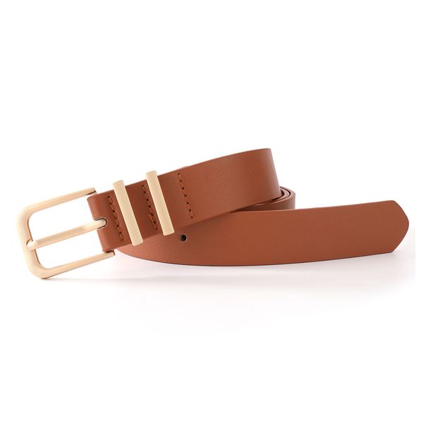 New minimalist women's belt-embellished denim skirt with high-end golden button fastening leather belt for women
New minimalist women's belt-embellished denim skirt with high-end golden button fastening leather belt for women