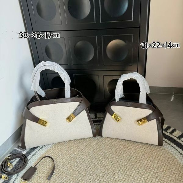 Designer luxurious Large capacity commuting tote bag handbag casual fashion, Brown small
Designer luxurious Large capacity commuting tote bag handbag casual fashion, Brown small