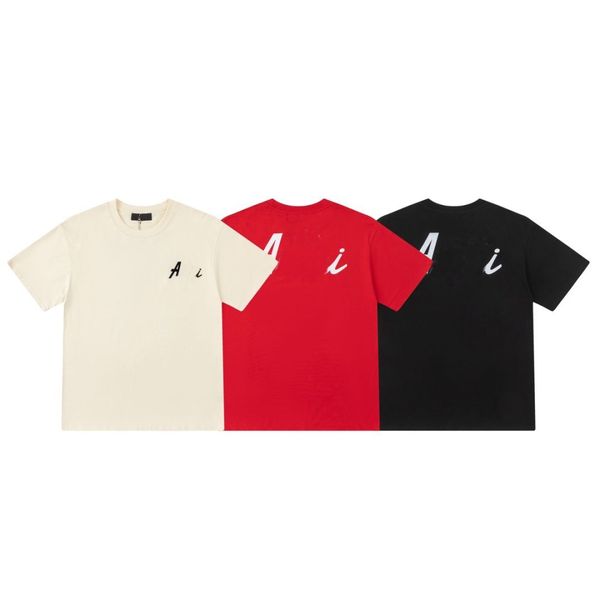 Men's T-Shirts Designer Plush letter pattern printed short sleeved T-shirt for both men and women, A1
Men's T-Shirts Designer Plush letter pattern printed short sleeved T-shirt for both men and women, A1