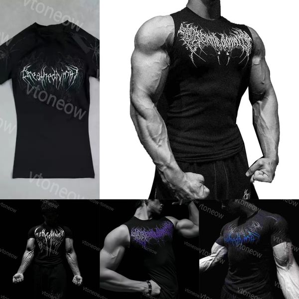 Men's Breathable Slim Fit Sports T-Shirt