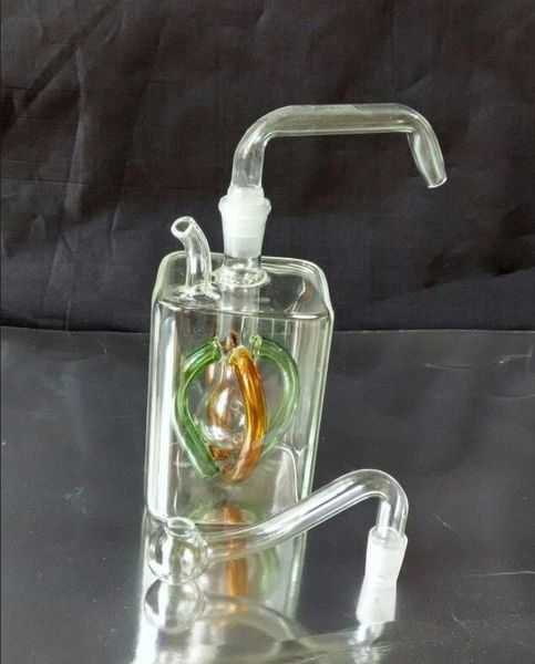Multi-claw cigarette kettle Bongs Oil Burner Pipes Water Pipes Glass Pipe Oil Rigs Smoking Free Shippin