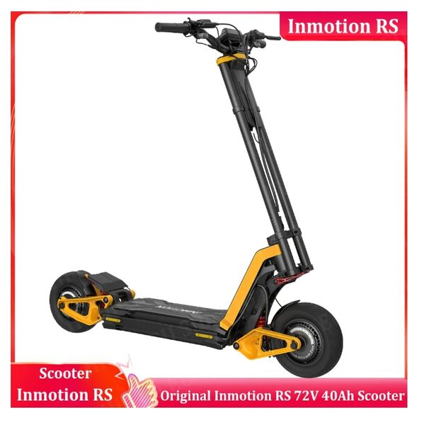 2025 Inmotion RS 72V 40Ah Adjustable Suspension Top 100Km/h Peak Power 2*4200W Motor Smart Electric Scooter
2025 Inmotion RS 72V 40Ah Adjustable Suspension Top 100Km/h Peak Power 2*4200W Motor Smart Electric Scooter