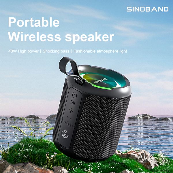 Portable XDOBO Genuine Wireless Speaker High Definition Sound Quality TWS Series Full Range Bass Waterproof Outdoor Speaker Supports Bluetooth TF Card L260604