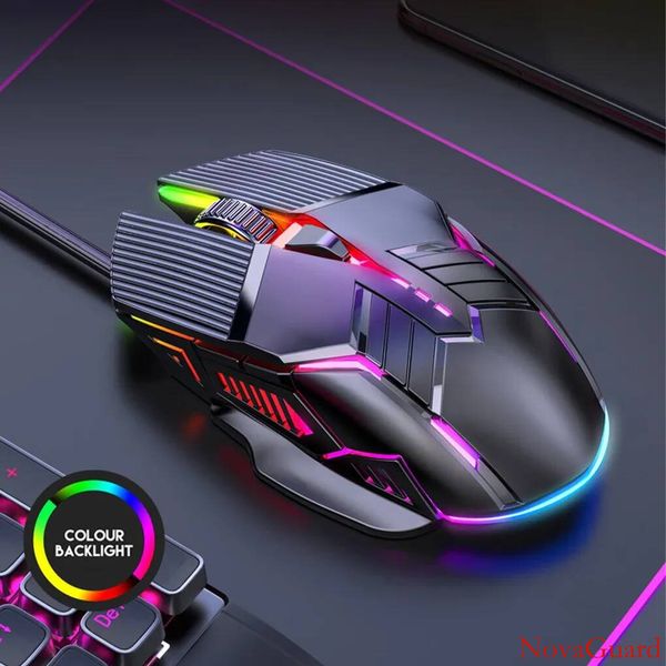 Ergonomic Wired Gaming LED 3200 DPI USB Computer — compare prices at CompareOffers