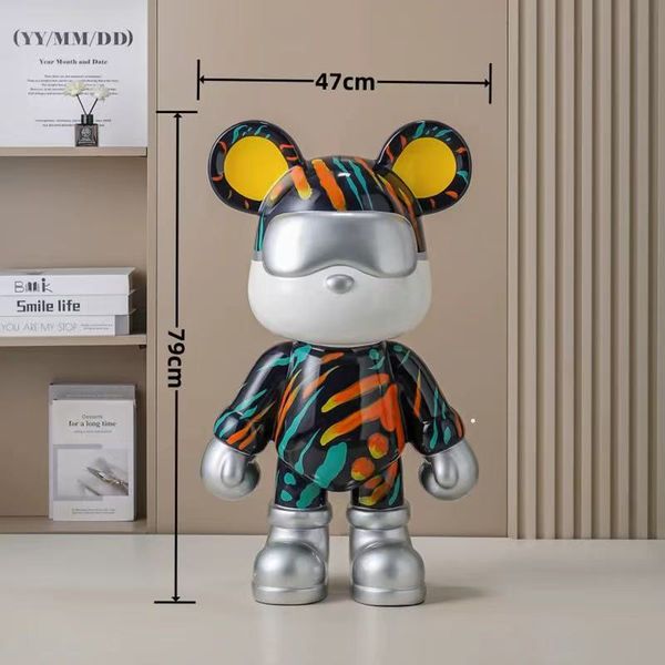Cute Baby Panda Plush Statue - Creative Kids' Room Interior Design Toy
