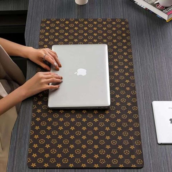 Office Waterproof Laptop Large Mouse Pad Writing Presbyopic Leather Student Desk Mat