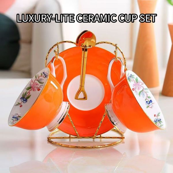 Ceramic Cup Set Ele…