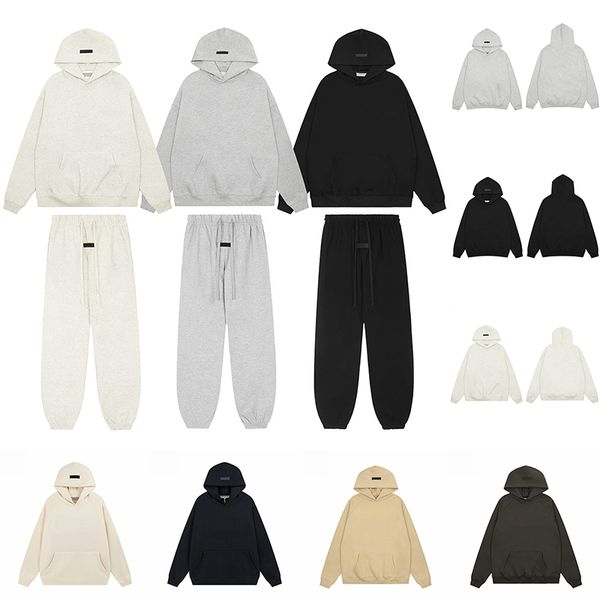 Hoodie Designer Mens Womens Solid color Hoodies Skateboard Hip Hop Oversize Unisex Streetwears Sweatshirt Couples Clothing loose comfort