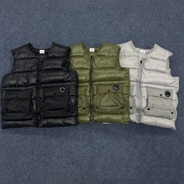 Designer Coats Men's Jackets Loose Coat With Zipper Autumn and Winter Cotton Vest Work Thickened Warm Cotton Clothing Jacket