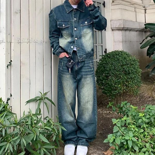 Men's Jeans Vintageniche Washable Distressed Korean Trendy Design Sensibility High Street Loose-fit Straight-leg Casual Pants, Blue
Men's Jeans Vintageniche Washable Distressed Korean Trendy Design Sensibility High Street Loose-fit Straight-leg Casual Pants, Blue