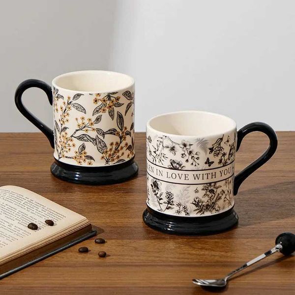 Retro Ceramic Mug Design Sense Drinking Cup Office — compare prices at CompareOffers