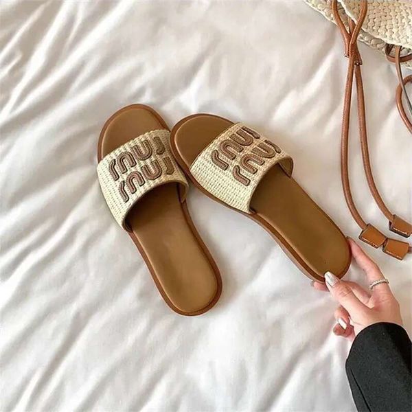 Women's Woven Flat Casual Sandals