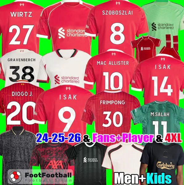 2025 2026 ISAK EKITIKE WIRTZ DIOGO J. KERKEZ FRIMPONG Soccer Jerseys 25 26 Kit Football Shirt 24 25 Fans Player maillot de Foot men kids football kits tops, Red
2025 2026 ISAK EKITIKE WIRTZ DIOGO J. KERKEZ FRIMPONG Soccer Jerseys 25 26 Kit Football Shirt 24 25 Fans Player maillot de Foot men kids football kits tops, Red