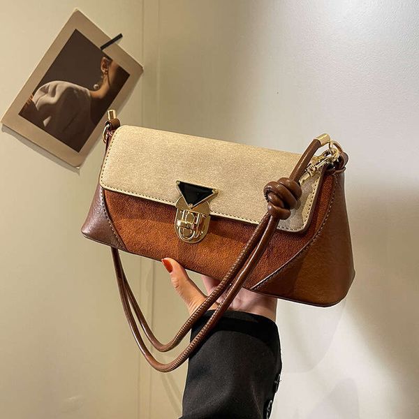 Designer Bag Luxury Bag Niche Color Block Patchwork For Shoulder Bag Women New Trend Versatile Shoulder Crossbody Underarm Baguette, Black
Designer Bag Luxury Bag Niche Color Block Patchwork For Shoulder Bag Women New Trend Versatile Shoulder Crossbody Underarm Baguette, Black