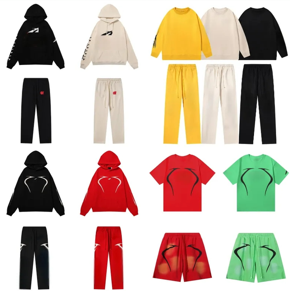 Unisex Designer Hoodies & Tracksuit Sets - Casual Sweatshirts with Pullover Tops and Bottom for Men and Women Size S-XL 05
