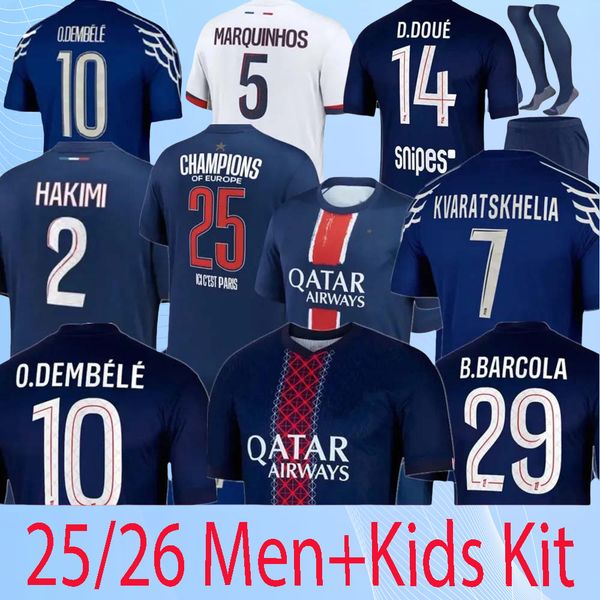 25 26 maillot de foot soccer jerseys O.Dembele D.DOUE HAKIMI 2025 2026 football shirt hommes enfants MEN KIT Marquin hos001, 25-26 home adult
25 26 maillot de foot soccer jerseys O.Dembele D.DOUE HAKIMI 2025 2026 football shirt hommes enfants MEN KIT Marquin hos001, 25-26 home adult