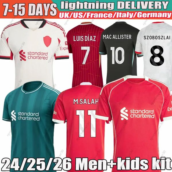 25/26 Season WIRTZ SALAH LUIS DIAZ MAC ALLISTER ALEXANDE R-ARNOL D jerseys GAKPO DARWIN SZOBOSZLAI soccer jerseys 2024/25 football shirt Mens Kids Kit sock Full, Away+ucl
25/26 Season WIRTZ SALAH LUIS DIAZ MAC ALLISTER ALEXANDE R-ARNOL D jerseys GAKPO DARWIN SZOBOSZLAI soccer jerseys 2024/25 football shirt Mens Kids Kit sock Full, Away+ucl