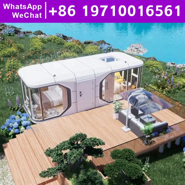 High Quality Tiny Home Prefabricated Module Houses Capsules to Live Leak Proof Thermal Insulation a Frame Pre Fab House Low Cost
High Quality Tiny Home Prefabricated Module Houses Capsules to Live Leak Proof Thermal Insulation a Frame Pre Fab House Low Cost
