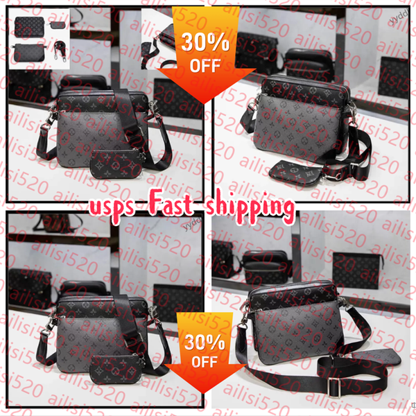 Handbags Men Leather TRIO Messenger Bags Luxury Shoulder Bag Make up Bag Designer Handbag Tote Man's bag backpack purse tote bag, Black
Handbags Men Leather TRIO Messenger Bags Luxury Shoulder Bag Make up Bag Designer Handbag Tote Man's bag backpack purse tote bag, Black