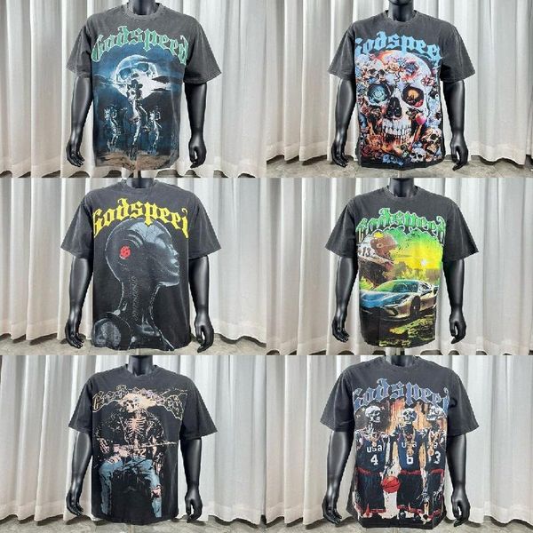 Godspeed Summer Mens T Shirt new fashion Mens Designer T Shirt quality Skull style print short-sleeved men short T-shirt Luxury Men Hip Hop Rock, Gold
Godspeed Summer Mens T Shirt new fashion Mens Designer T Shirt quality Skull style print short-sleeved men short T-shirt Luxury Men Hip Hop Rock, Gold