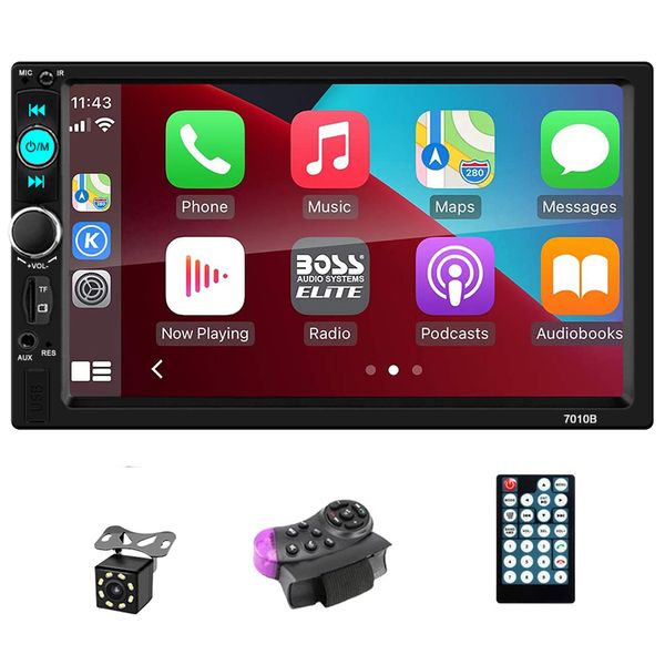 Universal 2 Din Car Radio 7" Touch Screen Multimedia Player Car Player Auto Universal MP5 Player Auto Audio USB TF Bluetooth With Rearview Camera And SWC
Universal 2 Din Car Radio 7" Touch Screen Multimedia Player Car Player Auto Universal MP5 Player Auto Audio USB TF Bluetooth With Rearview Camera And SWC